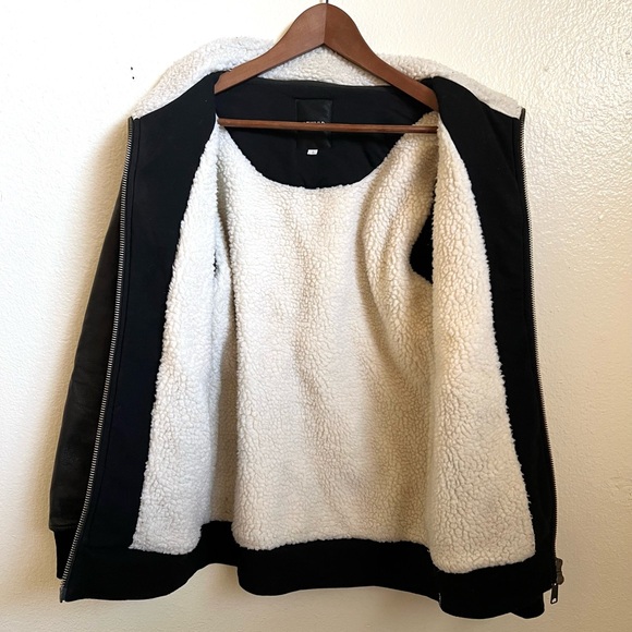 ATWYLD - Cosmonaut Leather / Fleece Women's Jacket - Size Large - Picture 7 of 8